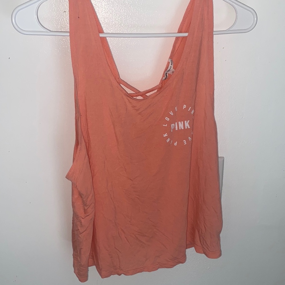 coral PINK tank top